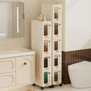 Axyaa Slim Storage Cabinet: Minimalist Organizer for Kitchen & Bathroom