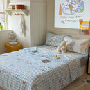 Axyaa Cartoon Ice Silk Summer Blanket: Double-Sided Cool Feeling Lightweight Duvet