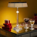 Axyaa French Crystal Body Table Lamp for Luxe Living Room Ambiance