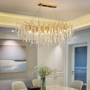 Axyaa Modern Crystal Grapes Chandelier for Dining Living Room Bedroom