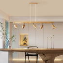 Axya Nordic Wooden LED Ceiling Spotlight for Home Decor