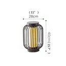 Axyaa Modern Wrought Iron Lawn Lamp with LED Dolomite, Waterproof IP65, Retro Floor Lamp