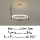 Axyaa Italian Luxury Crystal Chandelier - Designer Simplicity for Villa Dining
