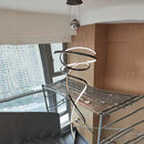 Axyaa Staircase Chandeliers LED Pendant Light Lamps for Modern Home Decor