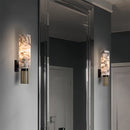 Axyaa LED Copper Marble Wall Lamp for Stylish Home Lighting