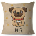 Axyaa Cartoon Cat Cushion Cover 45x45cm