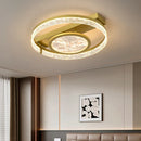 Axyaa Square LED Ceiling Lamp for Modern Living Room, Bedroom, Dining Room Lighting