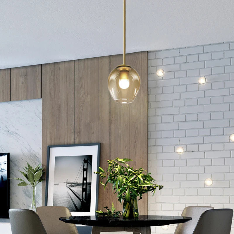 Axya Black Gold Glass Wall Lamps: Minimalist Lighting Fixtures for Living Room