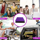 Axyaa Gel Seat Cushion: Honeycomb Design, Pressure Relief, Non-Slip Cover