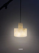 Luxury Marble Bedside Chandelier for Home Decor by Axyaa