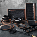 Axya Melamine Tableware Set: Dinner, Sushi, Dessert, Fruit, Salad Bowls & Plates