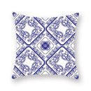 Geometric Mandala Flower Print Pillowcase for Home Decor by Axyaa