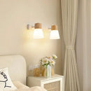 Axyaa Double Head Glass Wall Sconce for Home Decor