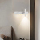 Axyaa Nordic LED Wall Lamp with USB Charging, Adjustable Angle, and Switch