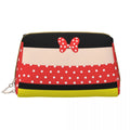Axyaa Minnie Mouse Leather Makeup Bag: Stylish & Large Capacity Cosmetic Pouch