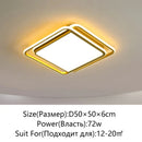 Axyaa LED Ceiling Light: Modern Minimalist Bedroom Chandelier for Living Room, Children's Room