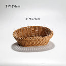 Axyaa Rattan Wicker Serving Baskets: 10 Styles for Bread, Fruit, Vegetables