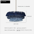 Axyaa Fela Tassel Chandelier Bohemian Pendant Lamp - Creative Hanging Light