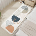 Axyaa Minimalist Bedroom Lamb Wool Floor Mat