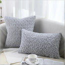 Axyaa Luxury Fluffy Fur Pillow Cover Modern Home Decorative Cushions