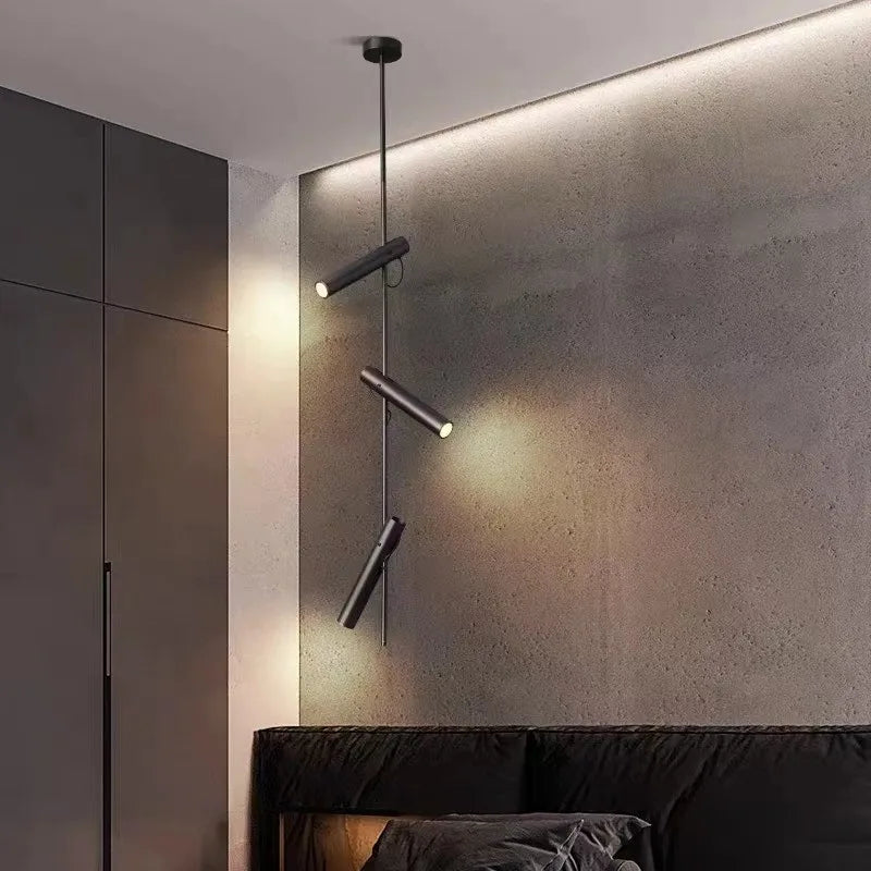 Axyaa Rotatable LED Ceiling Spot Lamp for Modern Living Room Decor