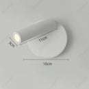 Axyaa LED Rotating Wall Light 3W Warm White Bedroom Reading Lamp