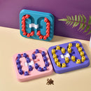 Axyaa Pet Feeder Slow Food Plate Interactive Toy - Increase Puppy IQ Training