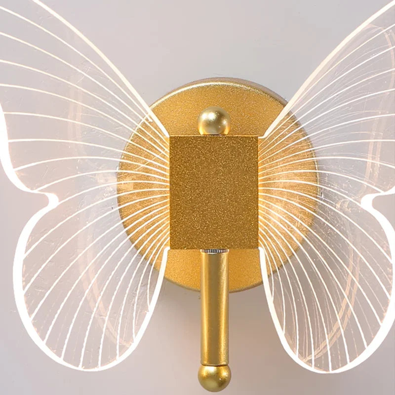 Axyaa Butterfly LED Wall Lamp Indoor Lighting Fixture Sconces