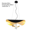 Axyaa Flying Shuttle Hat LED Chandelier – Modern Minimalist Pendant Lamp
