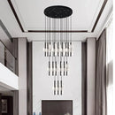 Axyaa Rotating Pendant Light for Staircase Villa Living Room Dining Room