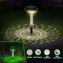 Axyaa Solar LED Pathway Lights - Waterproof Walkway Landscape Lighting
