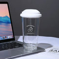Axyaa Iced American Coffee Cup Tritan Water Bottle for Women