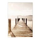 Axyaa Dried Grass Reed Landscape Wall Art Print for Home Decor