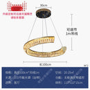 Axyaa Crystal Restaurant Light 2025 - Modern LED Bedroom Living Room Lighting