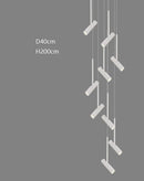 Axyaa LED Pendant Chandeliers: Modern Dining Room & Living Room Lighting