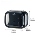 Axyaa Doll Case: Clear Display Box for Collectibles - 12 Columns