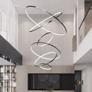 Axyaa Hall & Dining Room Staircase Chandelier - Indoor Ceiling Light Fixtures - Ele