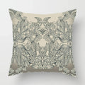 Axyaa Baroque Geometric Throw Pillow Case, Elegant Vintage 45X45CM Cushion Cover for Home