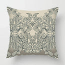 Axyaa Baroque Geometric Throw Pillow Case, Elegant Vintage 45X45CM Cushion Cover for Home