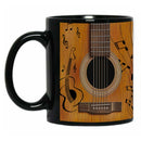 Axyaa Guitar Music Black Coffee Mug - 330ML