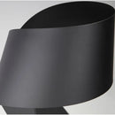 Axyaa Origami Table Lamp Black White E27 Minimalist Light for Living Room Bedroom