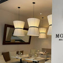Axyaa Nordic Wabi Sabi Fabric Chandelier: Modern Indoor Lighting Fixture