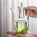 Axyaa Retro Glass Imperial Teapot High Borosilicate High Temp Resistant Tea Utensils