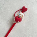 Axyaa Silicone Straw Cover Set with Brush and Plug Cap
