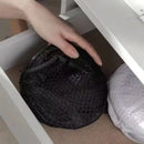Axyaa Foldable Ventilated Dirty Clothes Basket - Large Capacity Laundry Organizer Storage