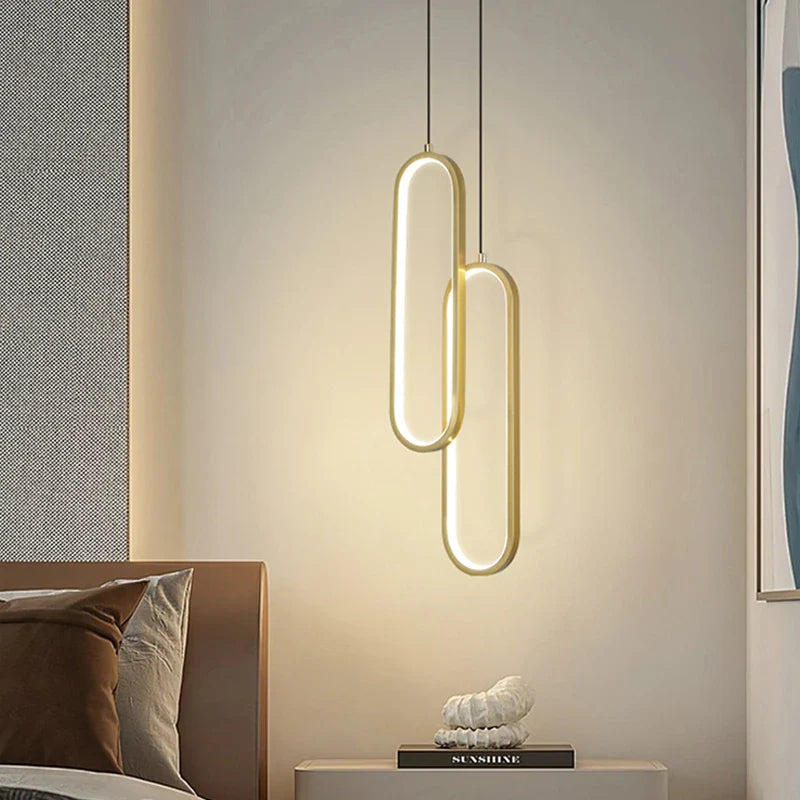Axyaa Nordic LED Pendant Lamp for Interior Lighting Fixture