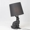 Axyaa Nordic Rabbit Shade Table Lamps: Resin Industrial Art Decor for Bedroom & Living Room