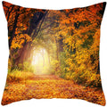 Axyaa Vintage Forest Pattern Pillow Case - Designer Sofa Cushion Cover