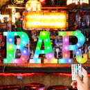 Axya LED Alphabet Letter Lights Night Lamp Decoration