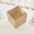 Axyaa Foldable Storage Bin Large Capacity Organizer Cube with Handle